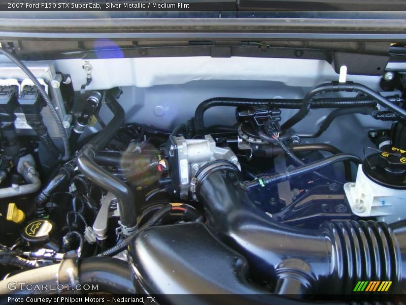 Silver Metallic / Medium Flint 2007 Ford F150 STX SuperCab