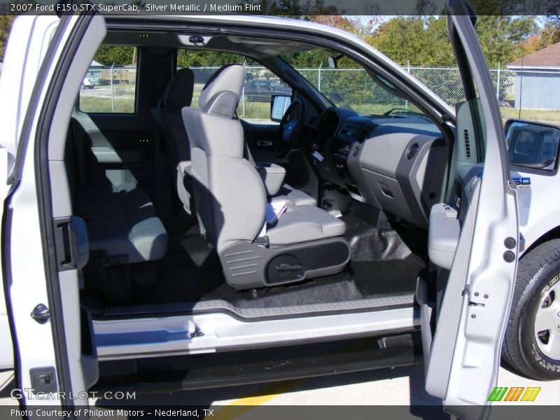 Silver Metallic / Medium Flint 2007 Ford F150 STX SuperCab