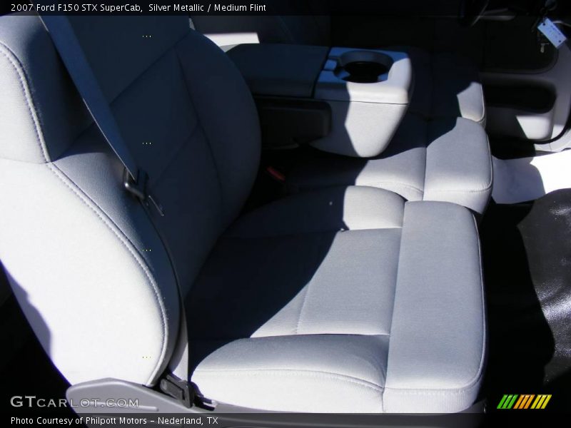Silver Metallic / Medium Flint 2007 Ford F150 STX SuperCab