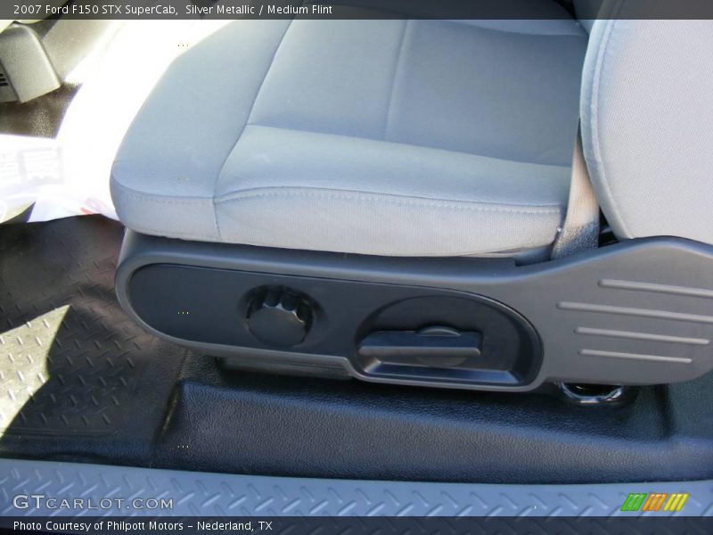 Silver Metallic / Medium Flint 2007 Ford F150 STX SuperCab