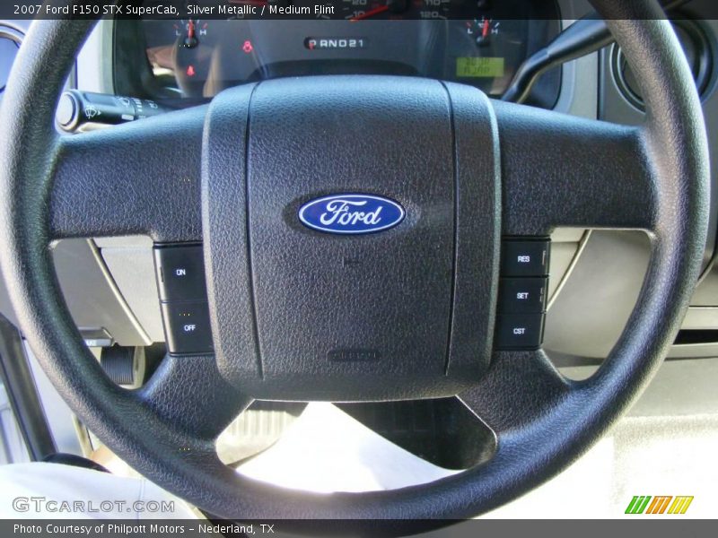 Silver Metallic / Medium Flint 2007 Ford F150 STX SuperCab