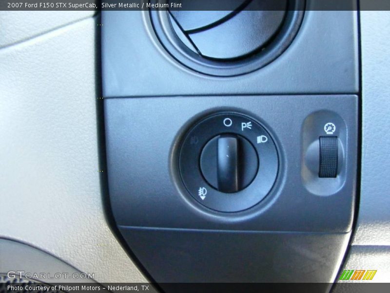 Silver Metallic / Medium Flint 2007 Ford F150 STX SuperCab