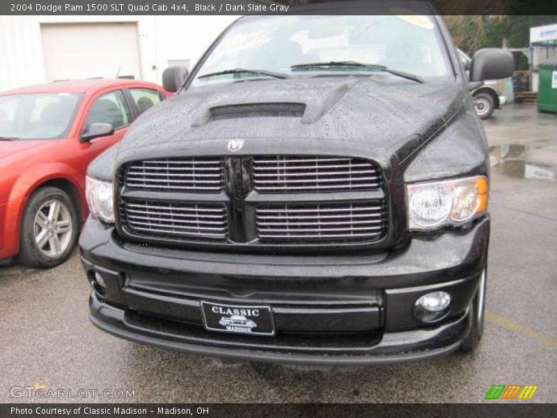 Black / Dark Slate Gray 2004 Dodge Ram 1500 SLT Quad Cab 4x4