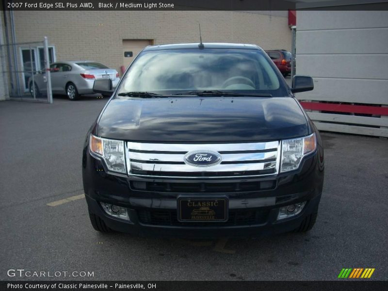 Black / Medium Light Stone 2007 Ford Edge SEL Plus AWD