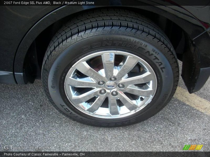 Black / Medium Light Stone 2007 Ford Edge SEL Plus AWD