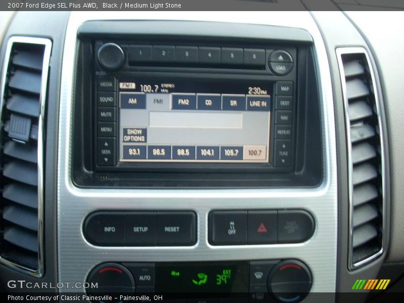 Black / Medium Light Stone 2007 Ford Edge SEL Plus AWD