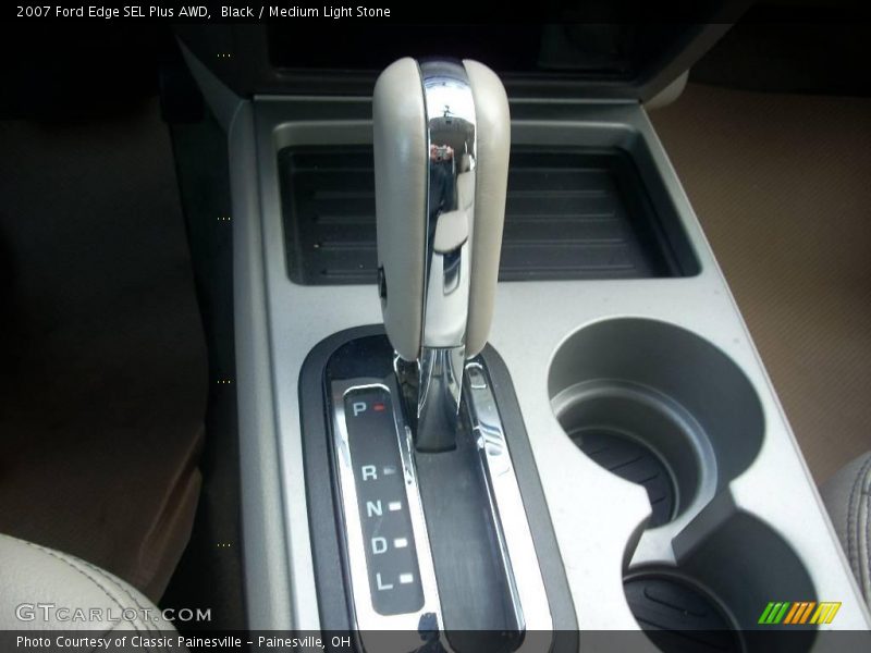 Black / Medium Light Stone 2007 Ford Edge SEL Plus AWD