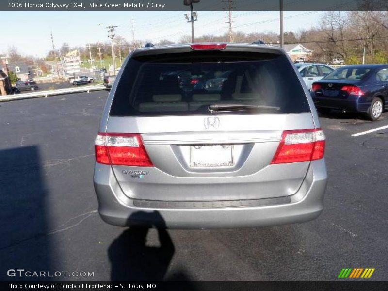 Slate Green Metallic / Gray 2006 Honda Odyssey EX-L