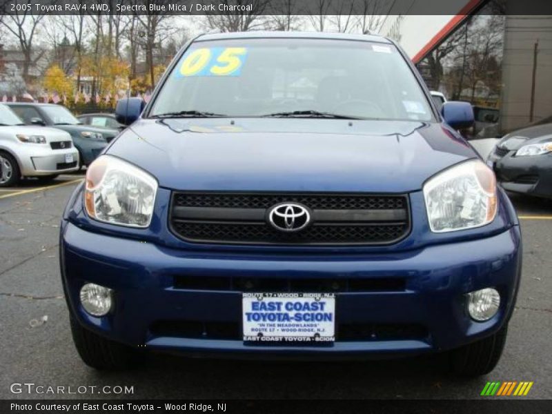 Spectra Blue Mica / Dark Charcoal 2005 Toyota RAV4 4WD