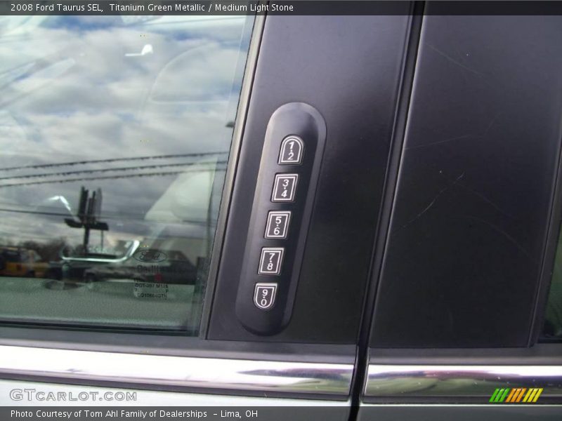 Titanium Green Metallic / Medium Light Stone 2008 Ford Taurus SEL