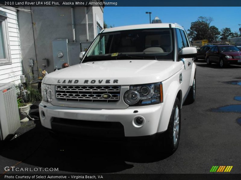 Alaska White / Almond/Nutmeg 2010 Land Rover LR4 HSE Plus