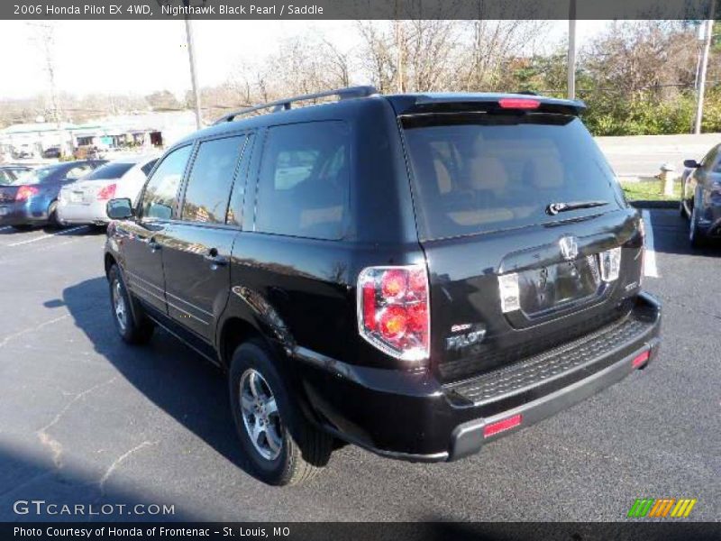 Nighthawk Black Pearl / Saddle 2006 Honda Pilot EX 4WD