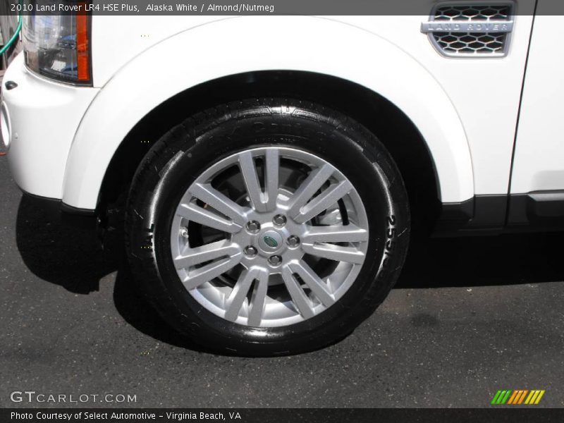 Alaska White / Almond/Nutmeg 2010 Land Rover LR4 HSE Plus