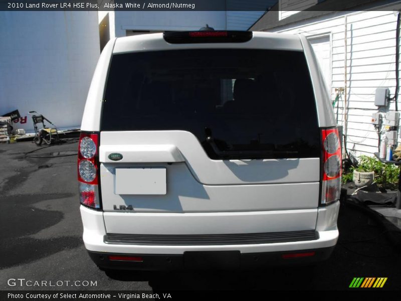 Alaska White / Almond/Nutmeg 2010 Land Rover LR4 HSE Plus