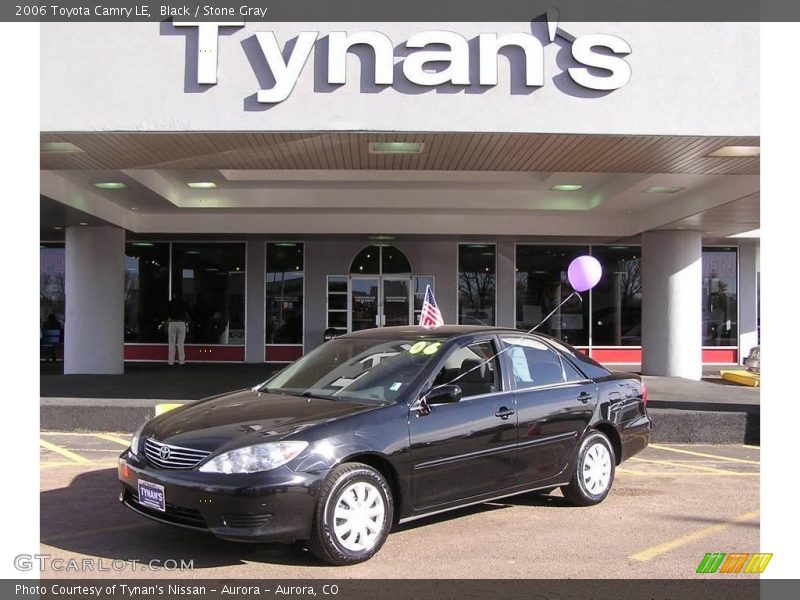 Black / Stone Gray 2006 Toyota Camry LE