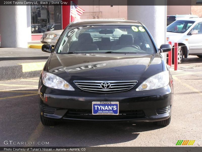 Black / Stone Gray 2006 Toyota Camry LE