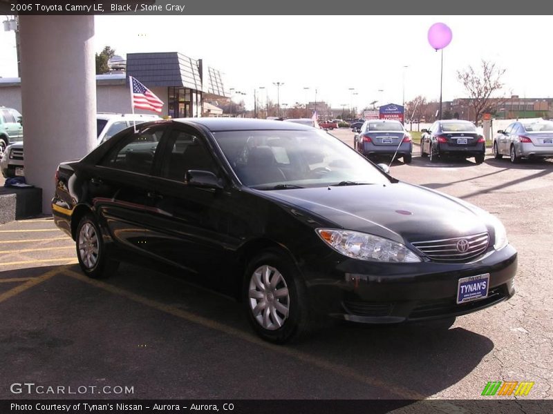 Black / Stone Gray 2006 Toyota Camry LE
