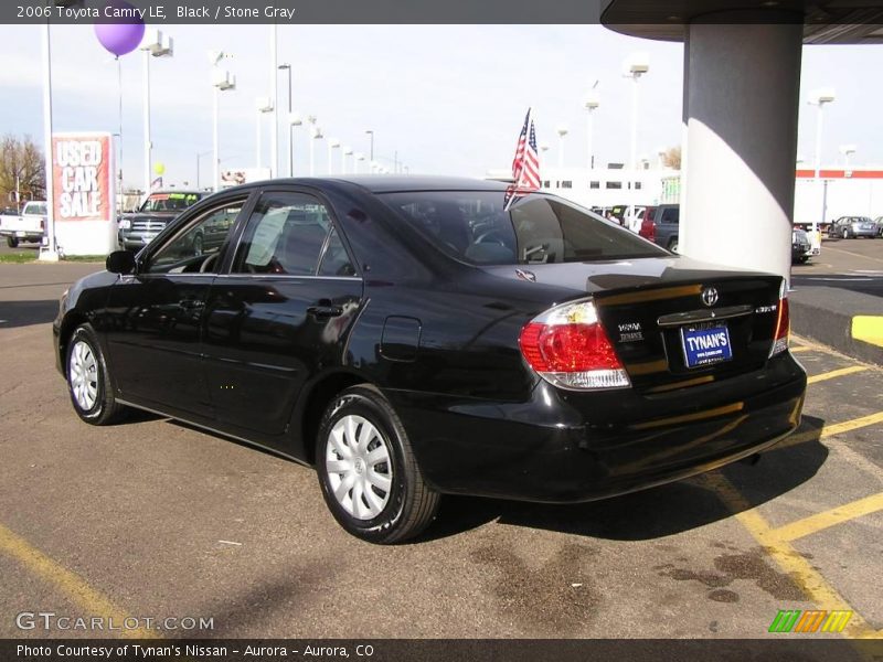 Black / Stone Gray 2006 Toyota Camry LE