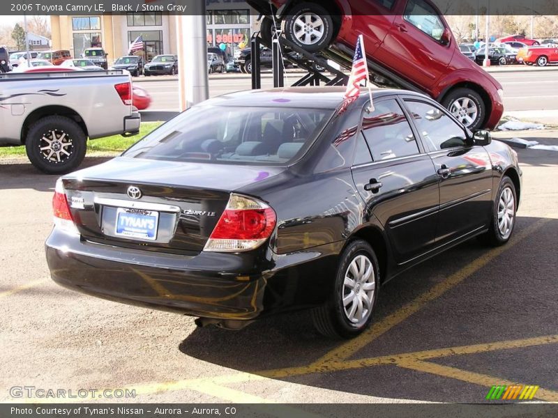 Black / Stone Gray 2006 Toyota Camry LE