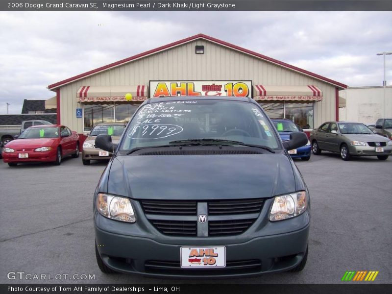 Magnesium Pearl / Dark Khaki/Light Graystone 2006 Dodge Grand Caravan SE