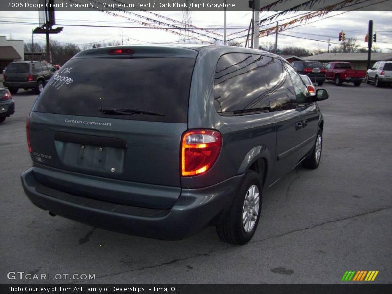 Magnesium Pearl / Dark Khaki/Light Graystone 2006 Dodge Grand Caravan SE