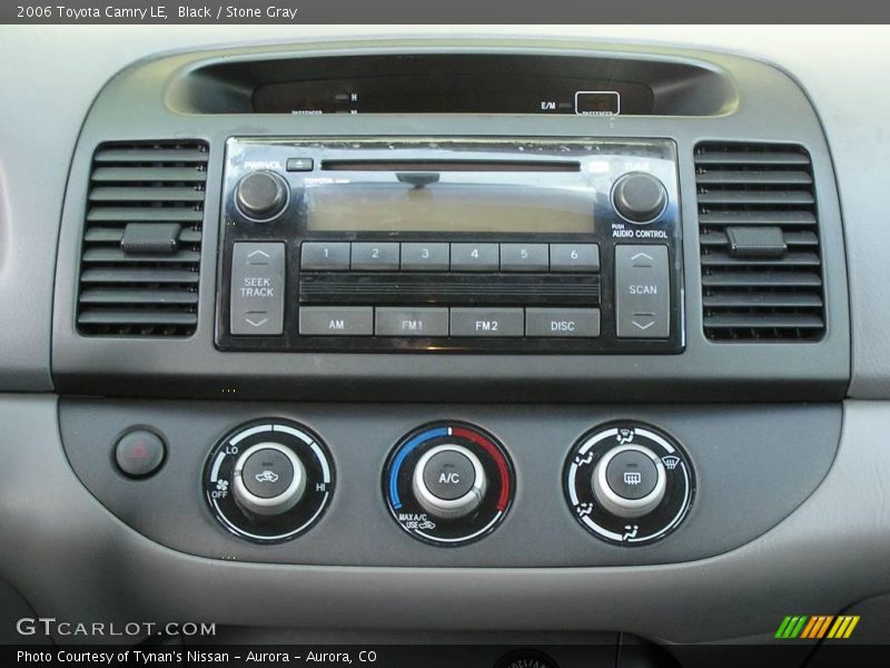 Black / Stone Gray 2006 Toyota Camry LE