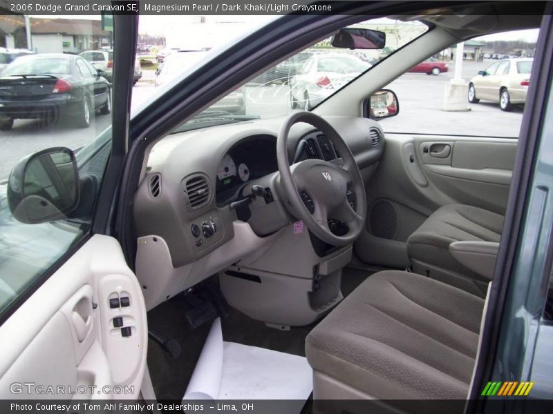 Magnesium Pearl / Dark Khaki/Light Graystone 2006 Dodge Grand Caravan SE