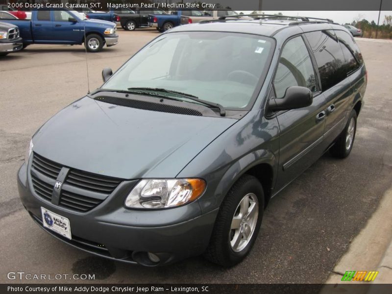 Magnesium Pearl / Medium Slate Gray 2006 Dodge Grand Caravan SXT