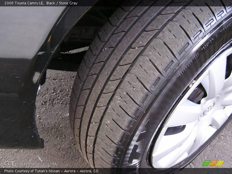 Black / Stone Gray 2006 Toyota Camry LE