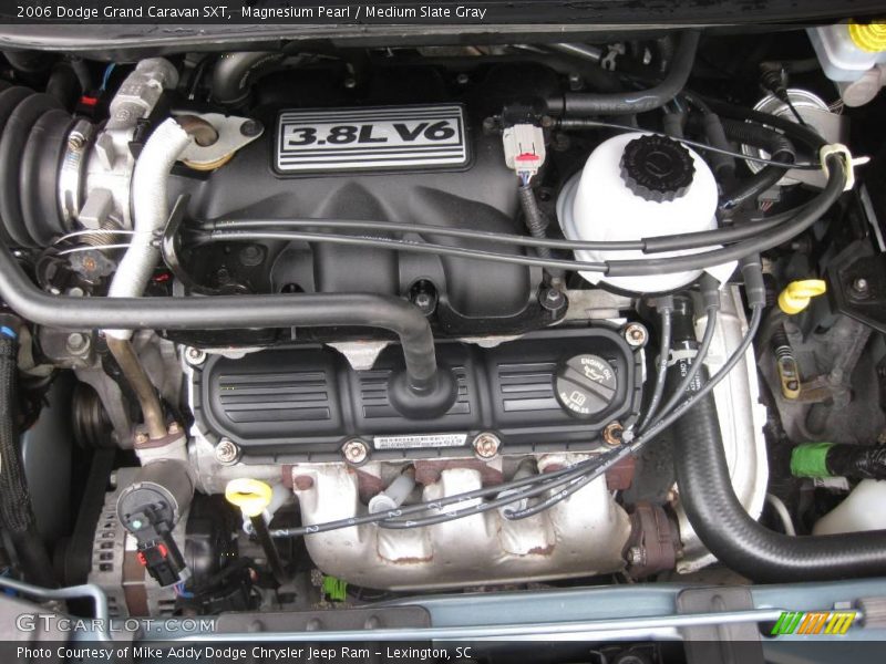 Magnesium Pearl / Medium Slate Gray 2006 Dodge Grand Caravan SXT