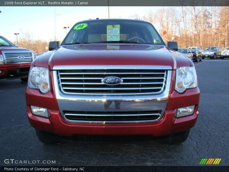 Redfire Metallic / Camel 2008 Ford Explorer XLT