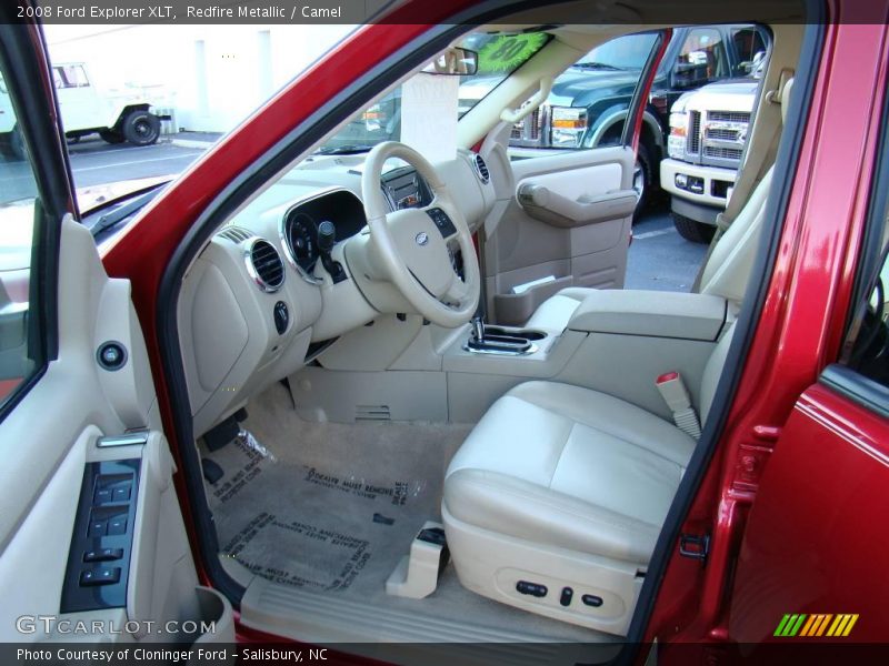 Redfire Metallic / Camel 2008 Ford Explorer XLT