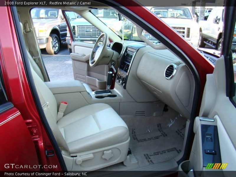 Redfire Metallic / Camel 2008 Ford Explorer XLT