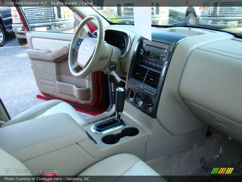 Redfire Metallic / Camel 2008 Ford Explorer XLT