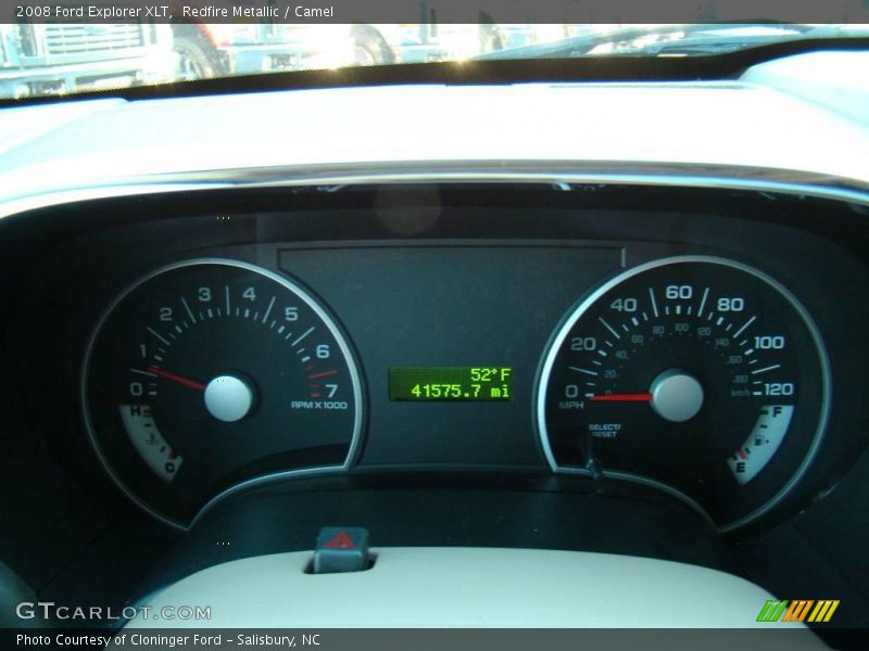 Redfire Metallic / Camel 2008 Ford Explorer XLT