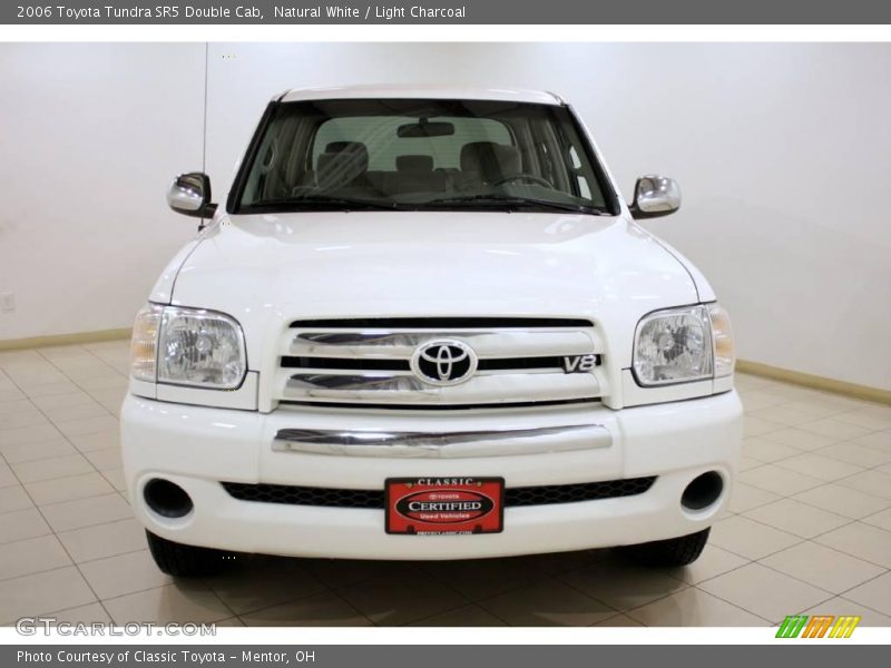 Natural White / Light Charcoal 2006 Toyota Tundra SR5 Double Cab