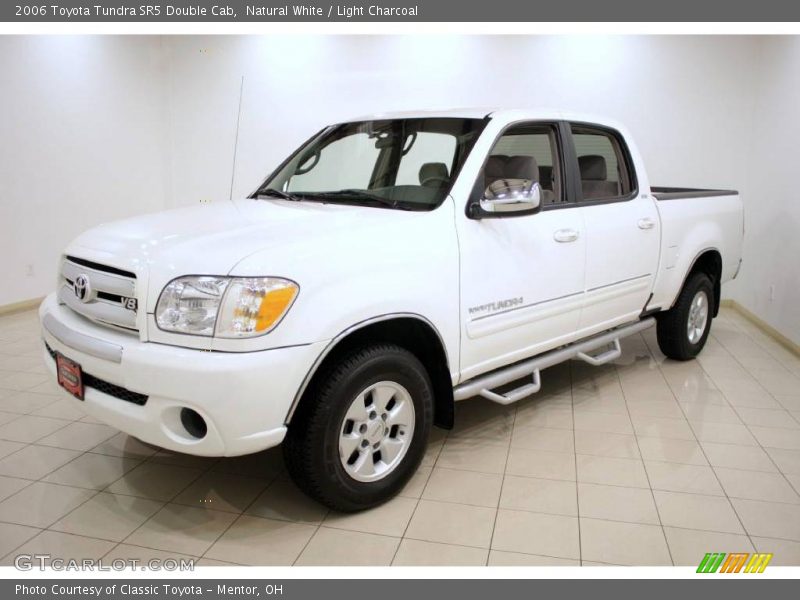Natural White / Light Charcoal 2006 Toyota Tundra SR5 Double Cab