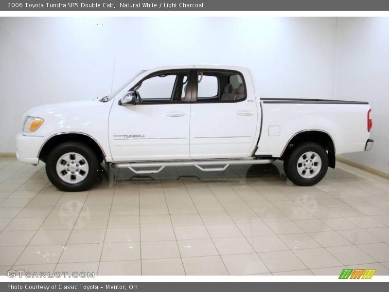 Natural White / Light Charcoal 2006 Toyota Tundra SR5 Double Cab