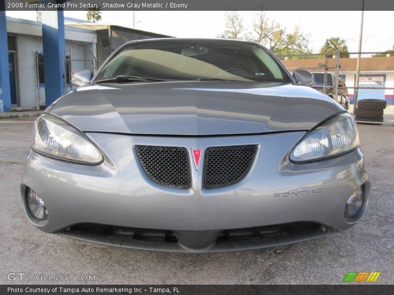 Shadow Gray Metallic / Ebony 2008 Pontiac Grand Prix Sedan