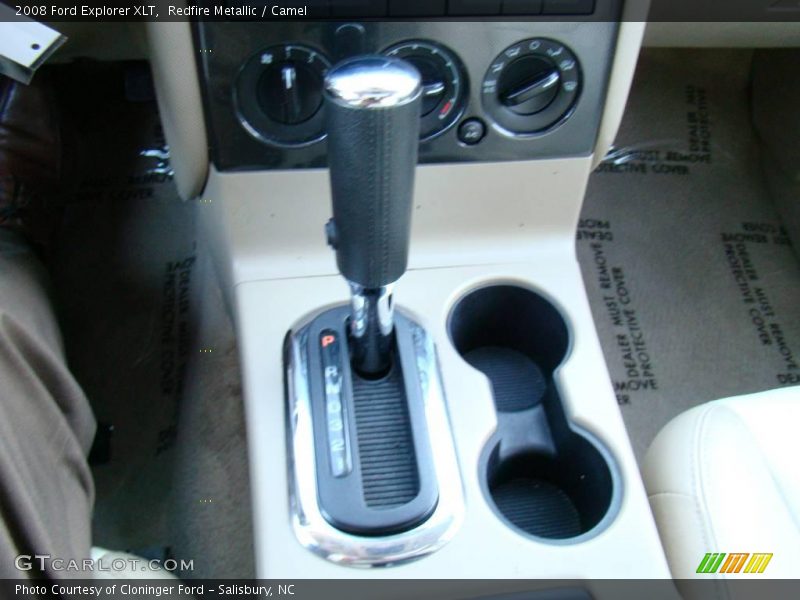 Redfire Metallic / Camel 2008 Ford Explorer XLT