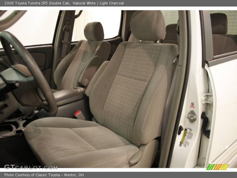 Natural White / Light Charcoal 2006 Toyota Tundra SR5 Double Cab