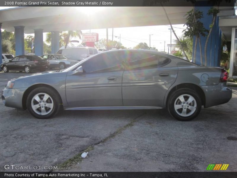 Shadow Gray Metallic / Ebony 2008 Pontiac Grand Prix Sedan