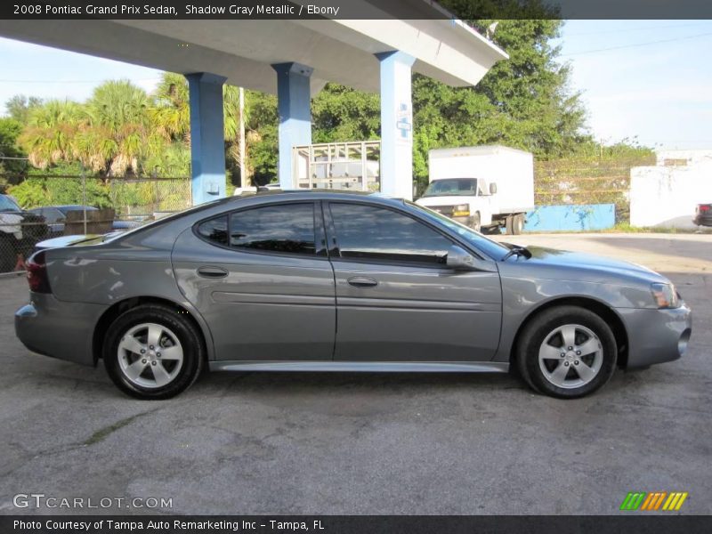 Shadow Gray Metallic / Ebony 2008 Pontiac Grand Prix Sedan