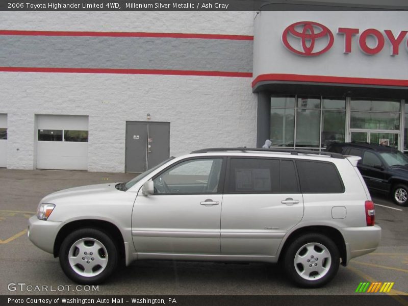Millenium Silver Metallic / Ash Gray 2006 Toyota Highlander Limited 4WD