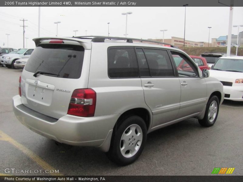 Millenium Silver Metallic / Ash Gray 2006 Toyota Highlander Limited 4WD
