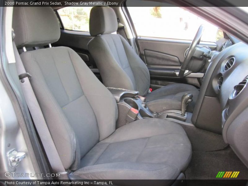 Shadow Gray Metallic / Ebony 2008 Pontiac Grand Prix Sedan