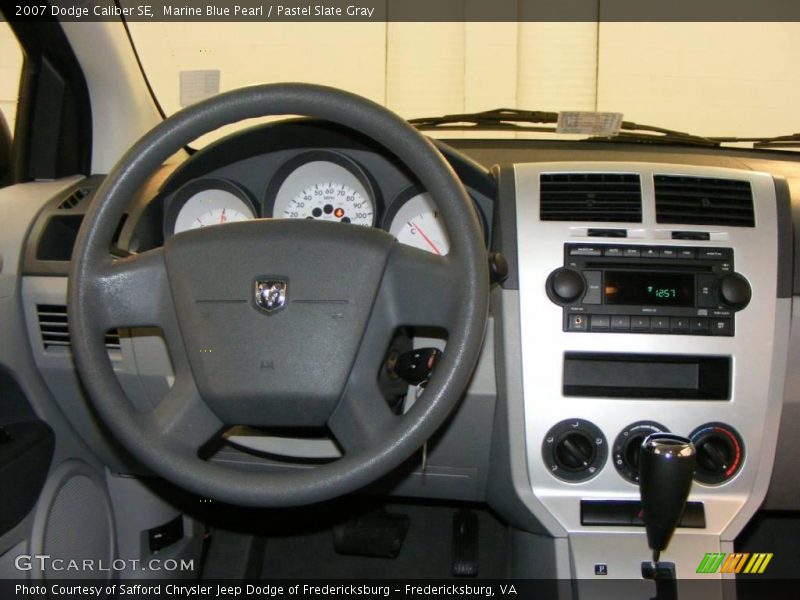 Marine Blue Pearl / Pastel Slate Gray 2007 Dodge Caliber SE
