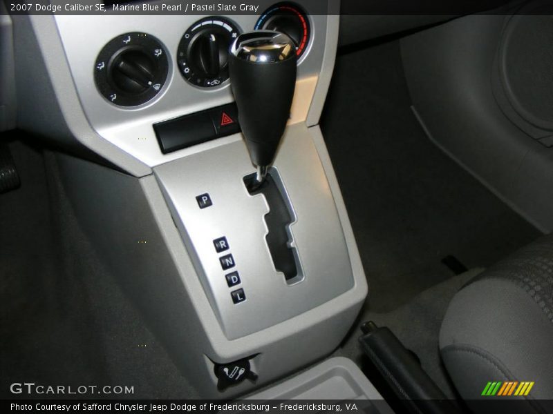 Marine Blue Pearl / Pastel Slate Gray 2007 Dodge Caliber SE