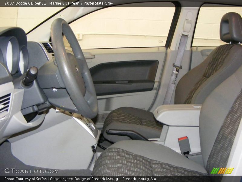 Marine Blue Pearl / Pastel Slate Gray 2007 Dodge Caliber SE