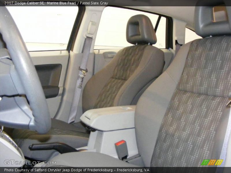 Marine Blue Pearl / Pastel Slate Gray 2007 Dodge Caliber SE